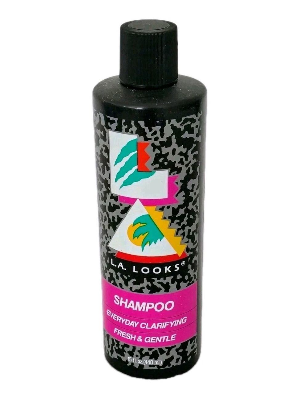 Vintage LA Looks Regular Everyday Clarifying Shampoo Prevents Build Up 15 oz.
